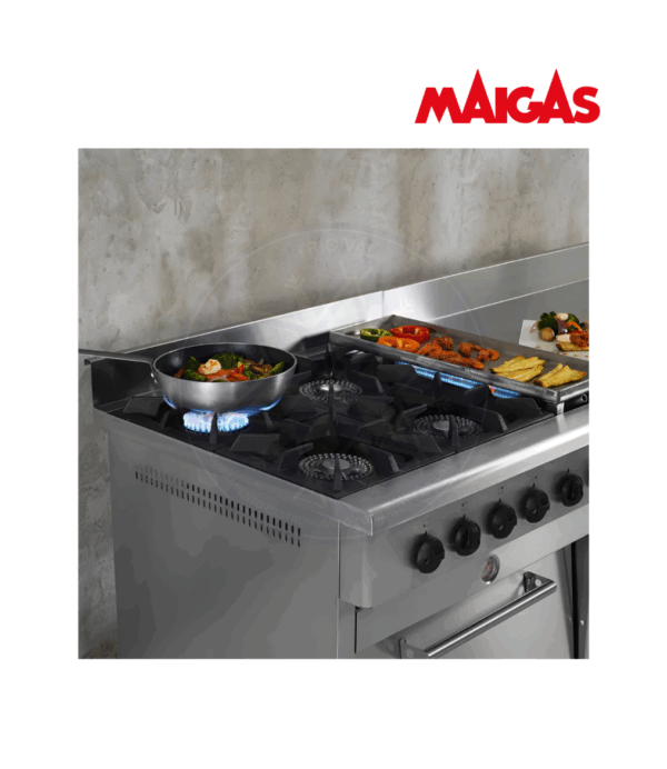 Cocina 4 Platos con Churrasquera Maigas - Imagen 2