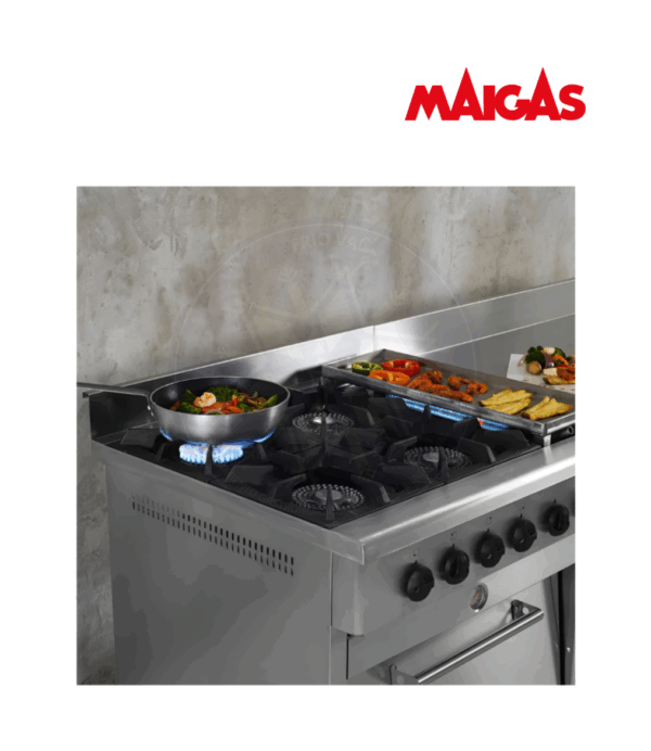 Cocina 4 Platos con Churrasquera Maigas - Imagen 2