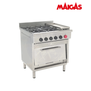 Cocina 4 Platos con Churrasquera Maigas