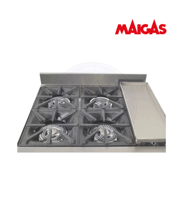 Cocina 4 Platos con Churrasquera Maigas - Imagen 4