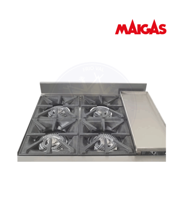 Cocina 4 Platos con Churrasquera Maigas - Imagen 3