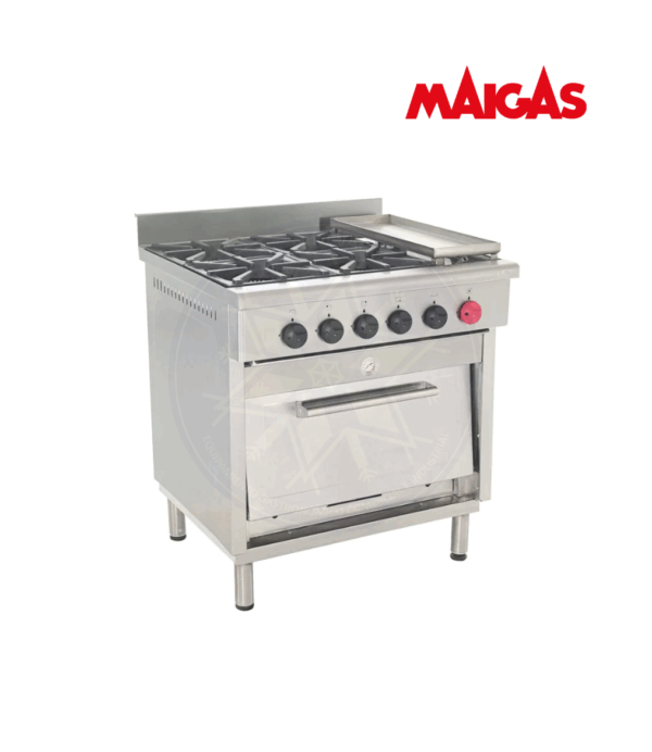 Cocina 4 Platos con Churrasquera Maigas