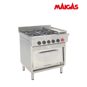 Cocina 4 Platos con Churrasquera Maigas