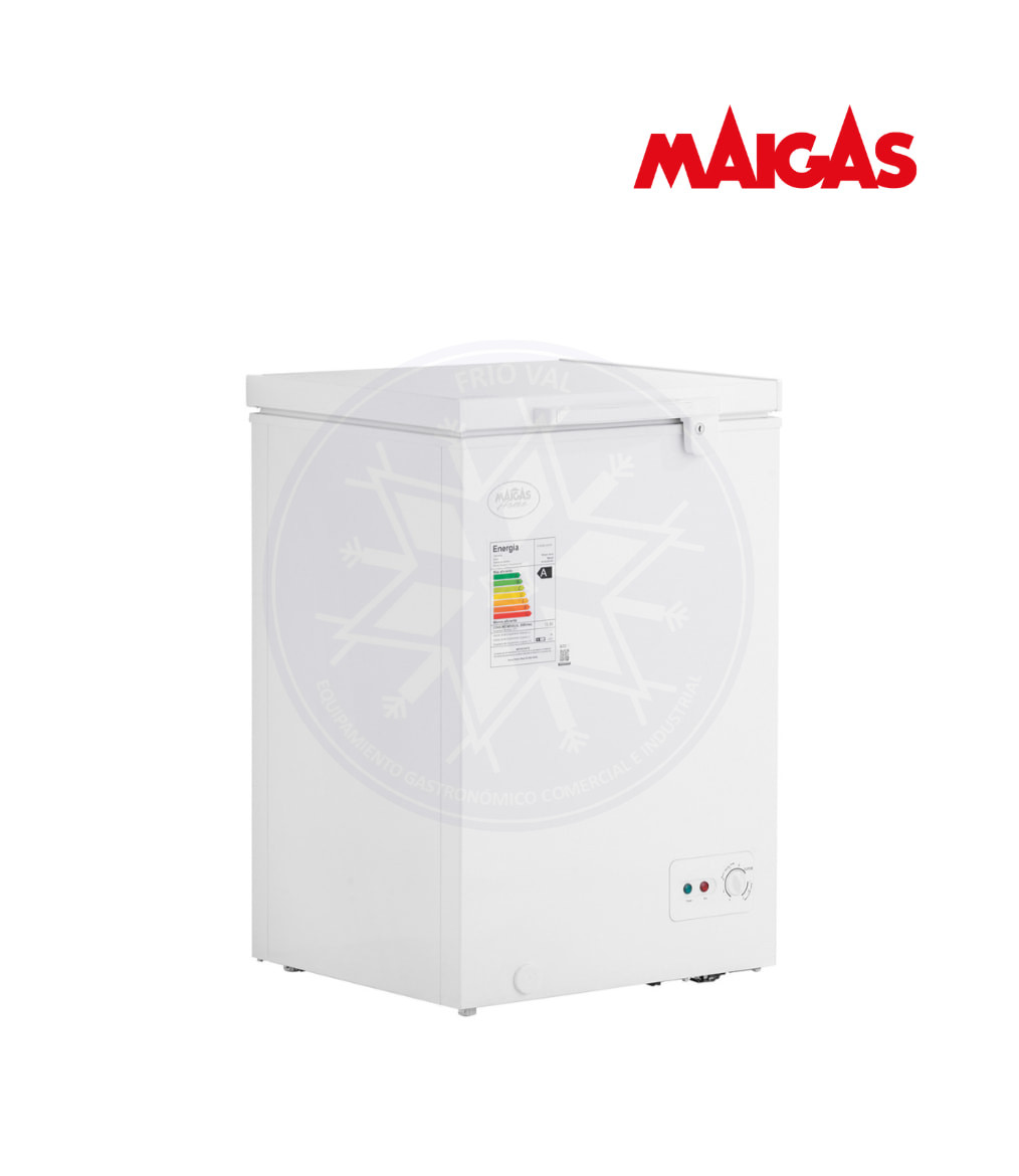 Congelador 100 lt Dual Tapa Dura Maigas