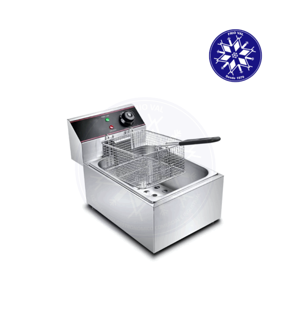 Freidora Eléctrica 1 Depósito 5.5 lt Sobremesa Frioval - Imagen 3