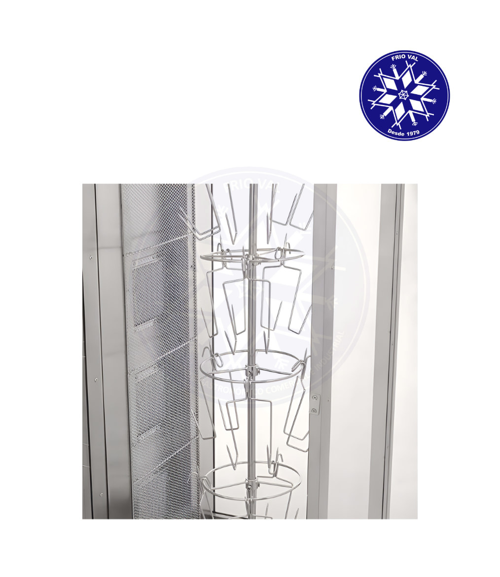 Asadora de Pollos a Gas Vertical Frioval - Imagen 2