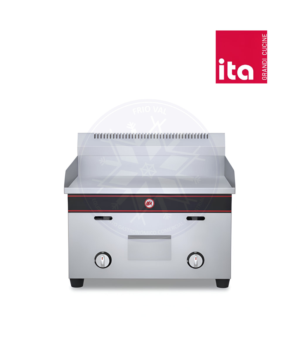 Churrasquera Lisa a Gas 50x35 cm Sobremesa Ita - Imagen 4