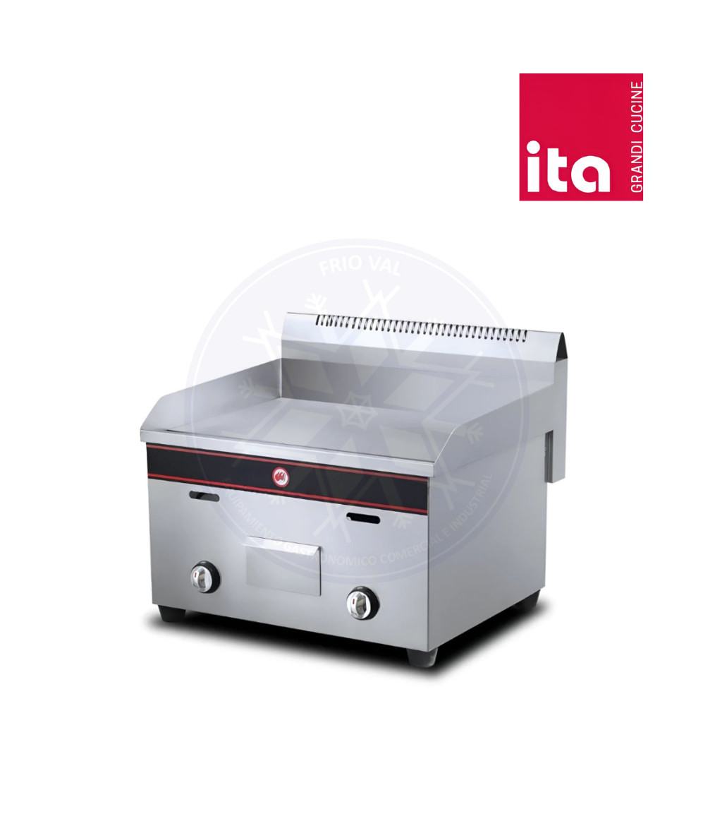 Churrasquera Lisa a Gas 50x35 cm Sobremesa Ita