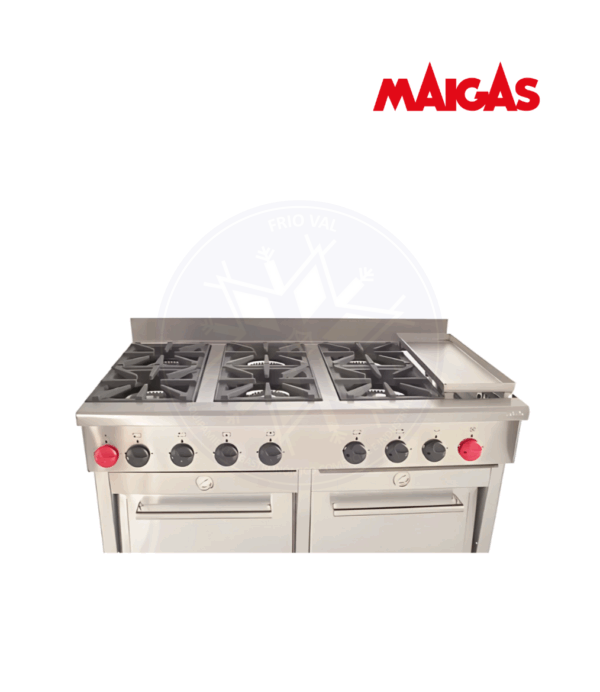Cocina 6 Platos con Churrasquera Maigas - Imagen 2