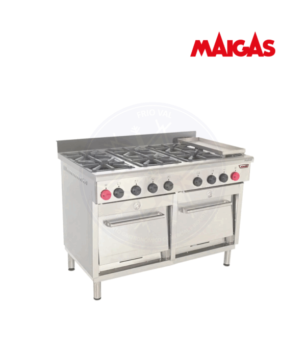 Cocina 6 Platos con Churrasquera Maigas