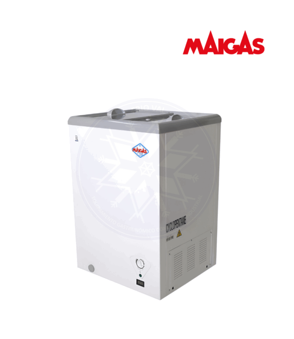 Congelador 100 lt Dual Tapa Vidrio Maigas - Imagen 3
