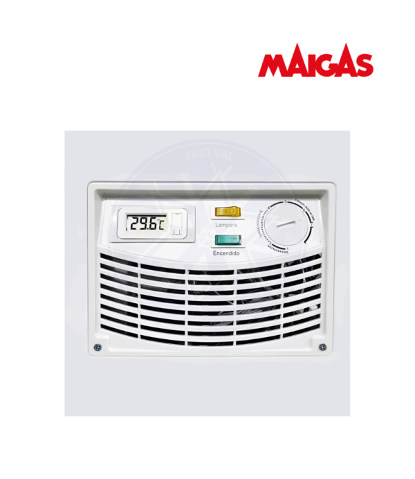 Congelador 163 lt Dual Tapa Vidrio Curvo Maigas - Imagen 2