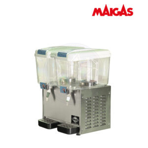 Dispensadora de Jugos 2 Depósitos de 18 lt Maigas