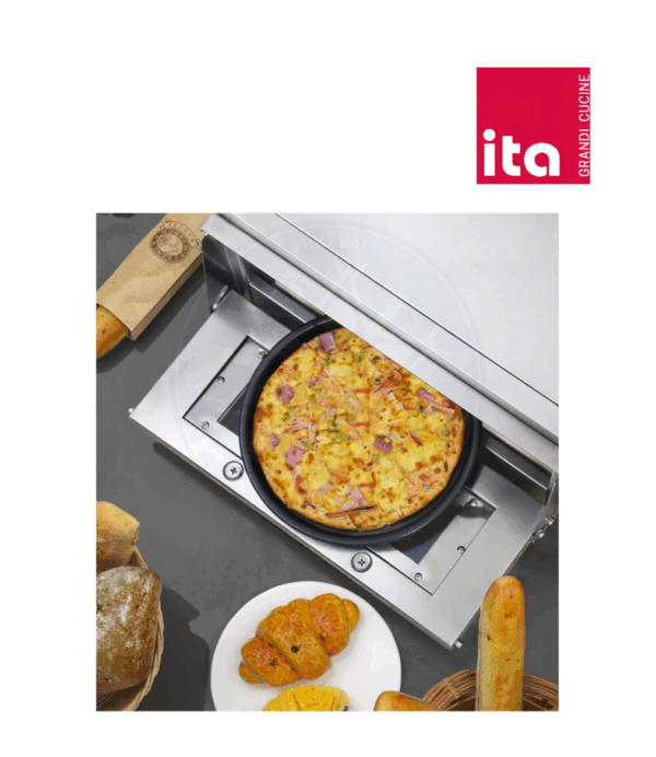 Horno para Pizza 1 Cámara Sobremesa Ita - Imagen 3
