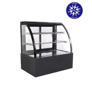 Vitrina Pastelera 1.2 mt Vidrio Curvo Frioval