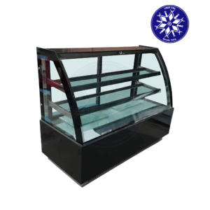 Vitrina Pastelera 1.5 mt Vidrio Curvo Frioval