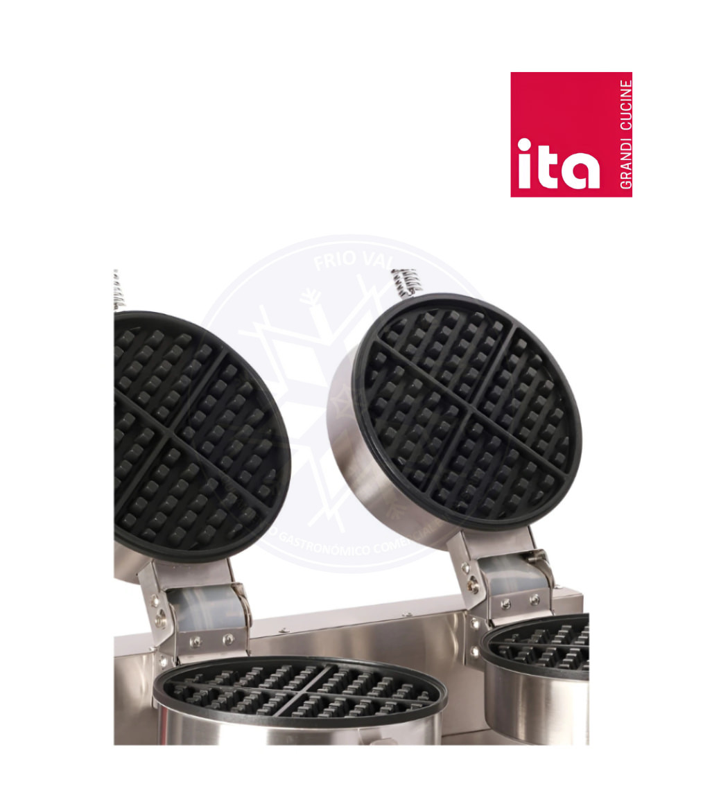 Waflera 2 platos Ita - Imagen 2