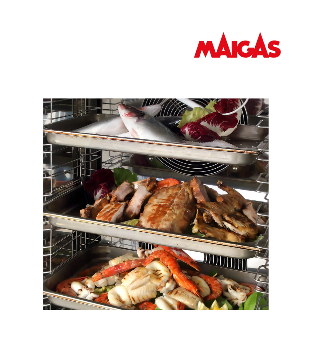 Abatidor de Temperatura 7 Bandejas Maigas - Imagen 2