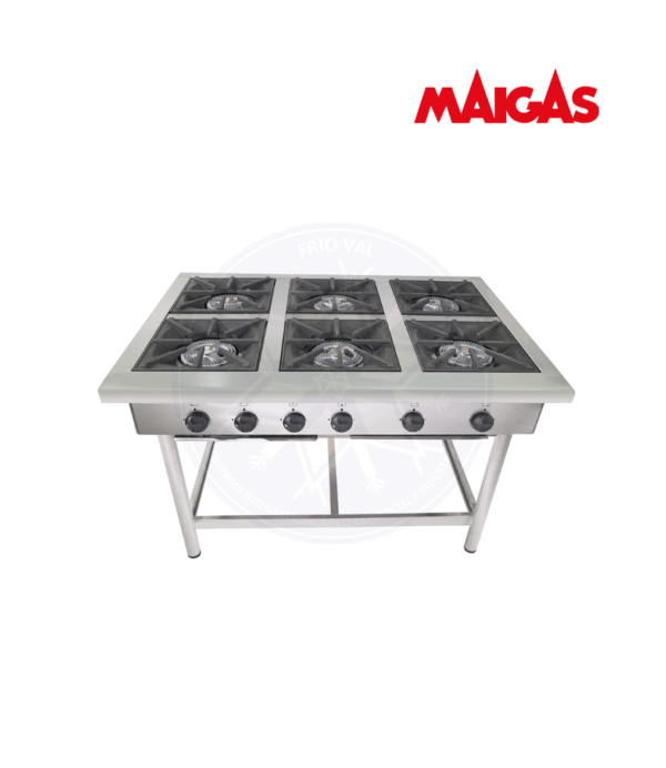 Anafe 6 Platos Maigas - Imagen 2