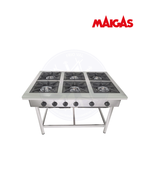 Anafe 6 Platos Maigas - Imagen 2