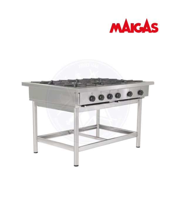 Anafe 6 Platos Maigas