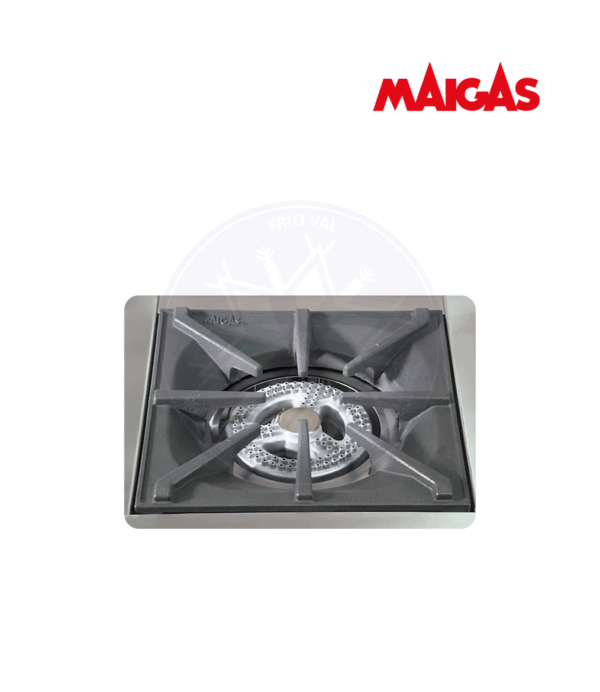 Anafe 6 Platos con Churrasquera Maigas - Imagen 2