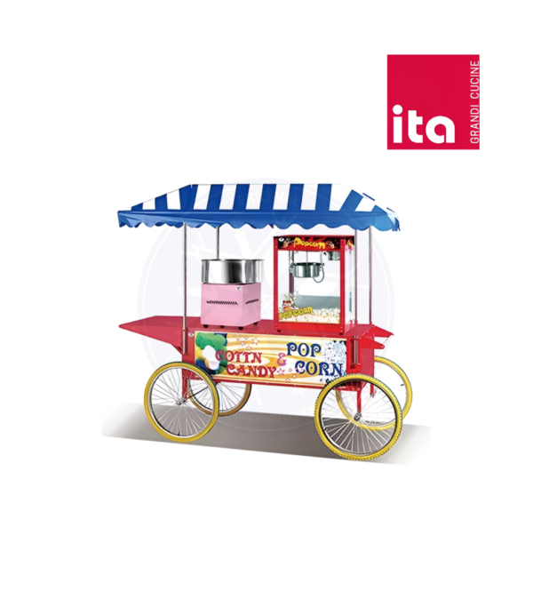 Carro Pop Corn Grande Ita - Imagen 2