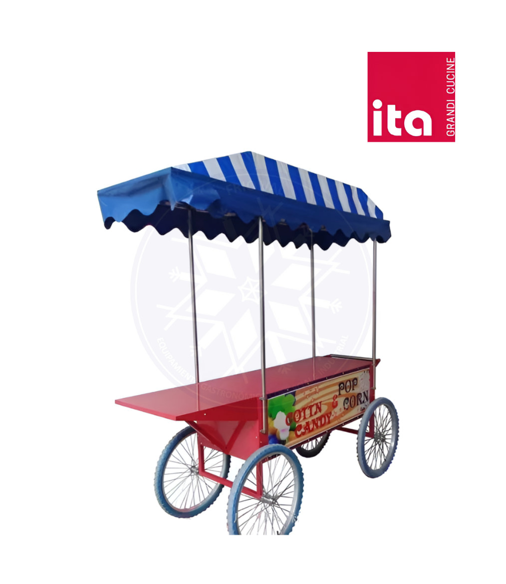 Carro Pop Corn Grande Ita - Imagen 2