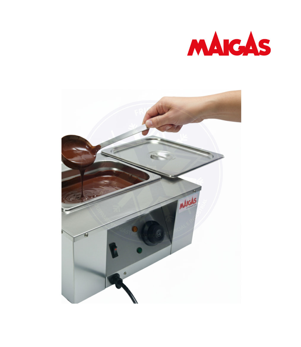 Chocolatera 2 Depósitos de 3 lt Maigas - Imagen 2