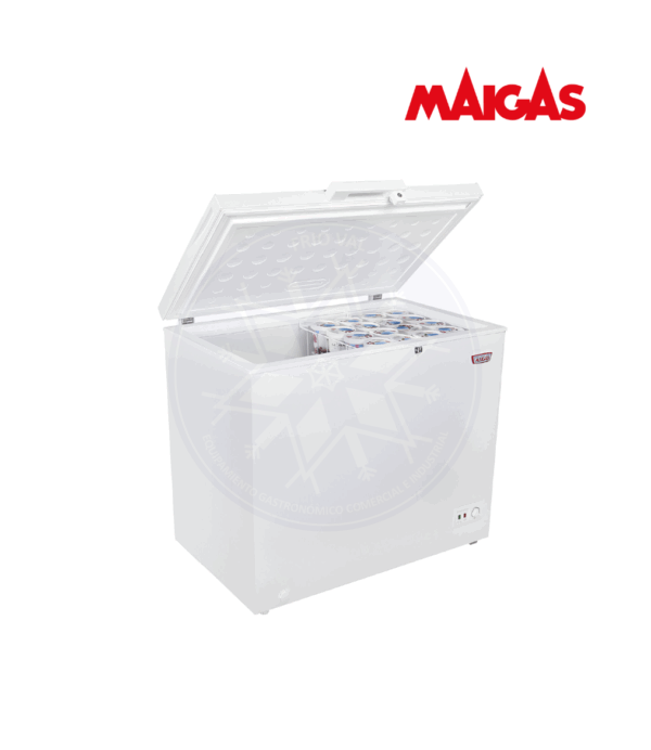 Congelador 251 lt Dual Tapa Dura Maigas