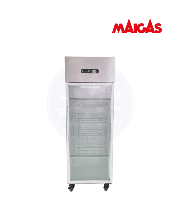 Congelador 500 lt Vertical 1 Puerta de Vidrio Maigas - Imagen 3