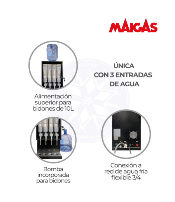 Dispensadora de Café 4 Sabores Maigas - Imagen 3