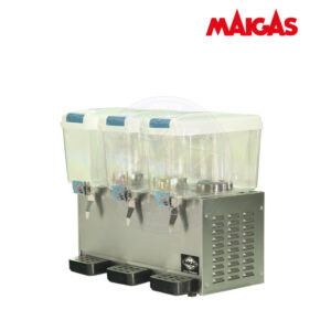 Dispensadora de Jugos 3 Depósitos de 18 lt Maigas