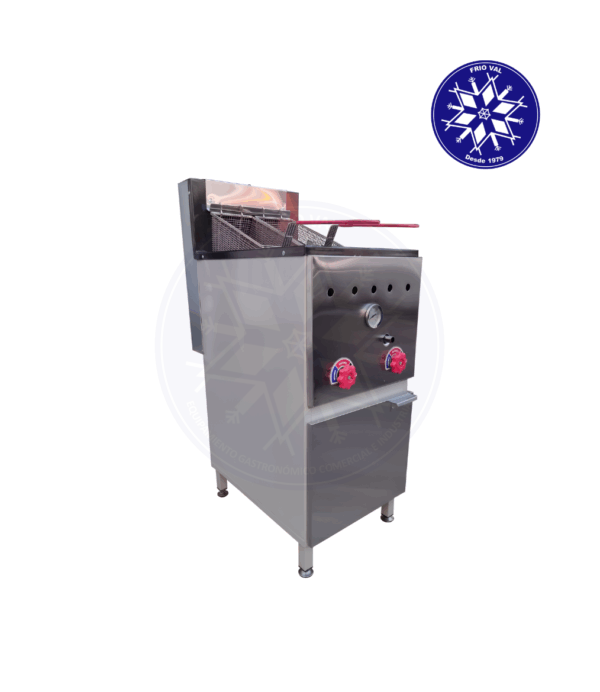Freidora a Gas 20 lt Turbo Frioval - Imagen 2