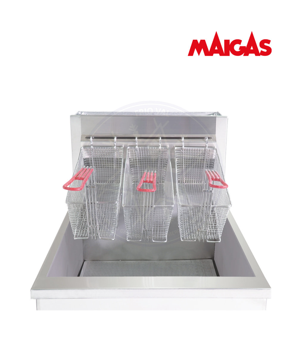 Freidora a Gas 38 lt Turbo Maigas - Imagen 2