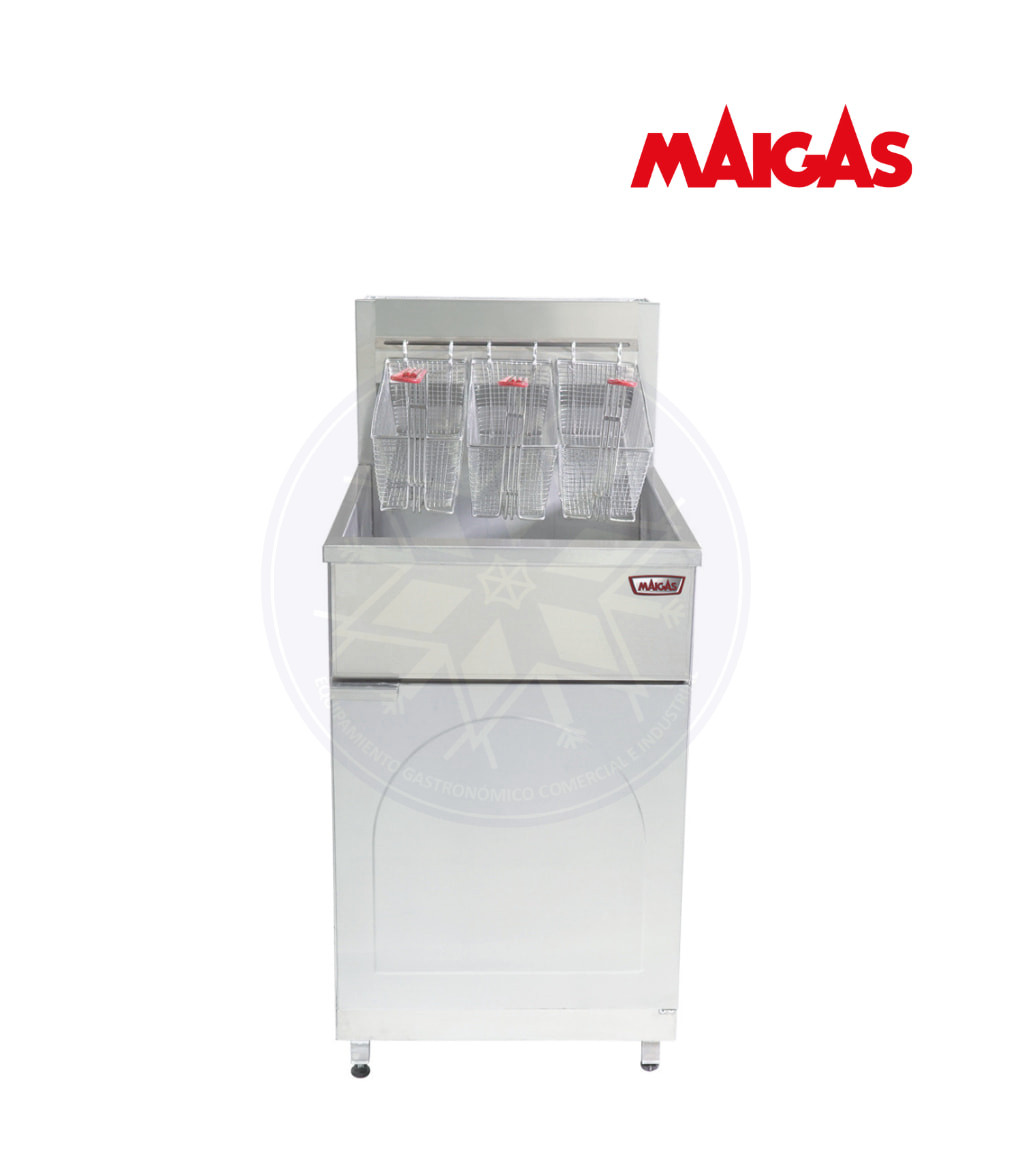 Freidora a Gas 38 lt Turbo Maigas - Imagen 3