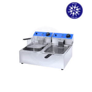 Freidora Eléctrica 2 Depósitos 5.5 lt Sobremesa Frioval
