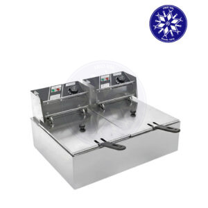 Freidora Eléctrica 2 Depósitos 5.5 lt Sobremesa Frioval