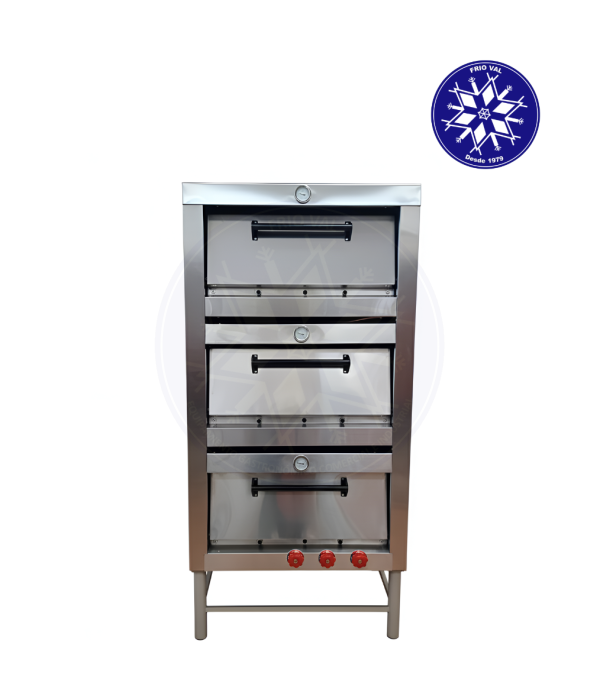 Horno a Gas 65x65 3 Cámaras Frioval - Imagen 3