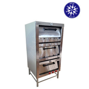 Horno a Gas 65x65 3 Cámaras Frioval