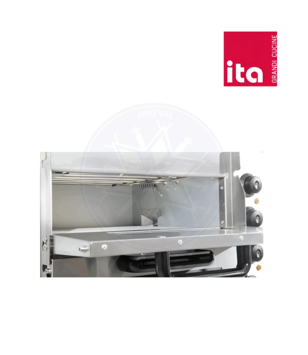 Horno para Pizza 2 Cámaras Sobremesa Ita - Imagen 2