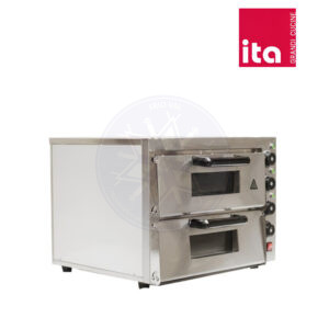 Horno para Pizza 2 Cámaras Sobremesa Ita