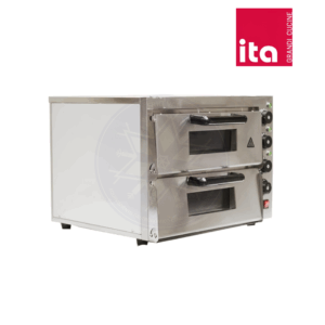 Horno para Pizza 2 Cámaras Sobremesa Ita