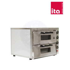 Horno para Pizza 2 Cámaras Sobremesa Ita