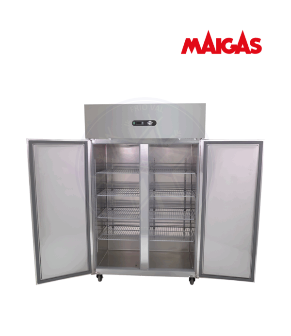 Refrigerador Industrial 1000 lt 2 Puertas de Acero Maigas - Imagen 2