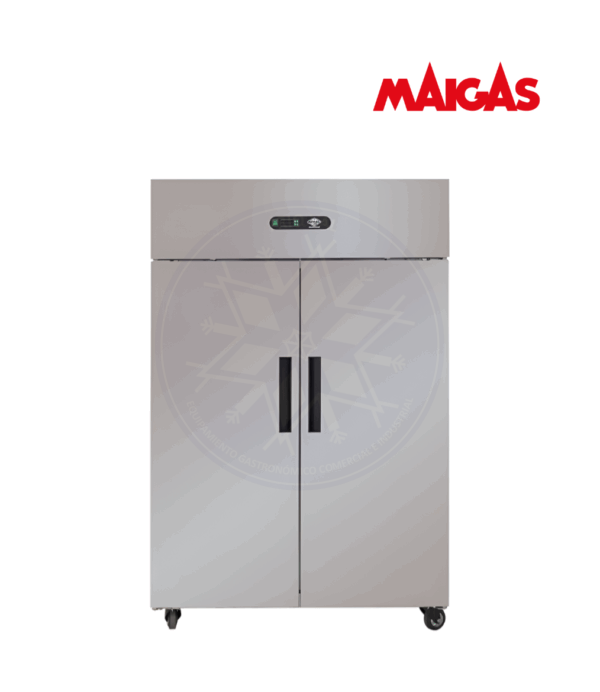 Refrigerador Industrial 1000 lt 2 Puertas de Acero Maigas - Imagen 3