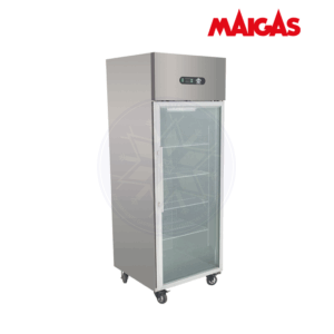Refrigerador Industrial 500 lt 1 Puerta de Vidrio Maigas