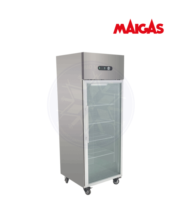 Refrigerador Industrial 500 lt 1 Puerta de Vidrio Maigas