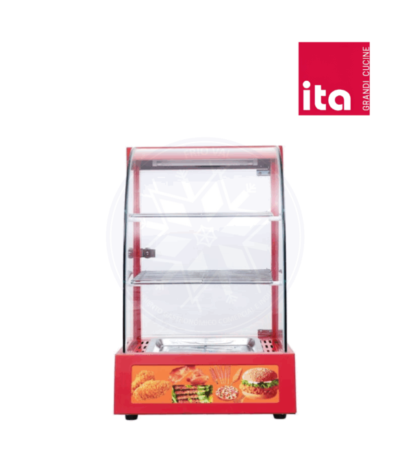 Vitrina de Calor 33 cm Roja Ita - Imagen 2