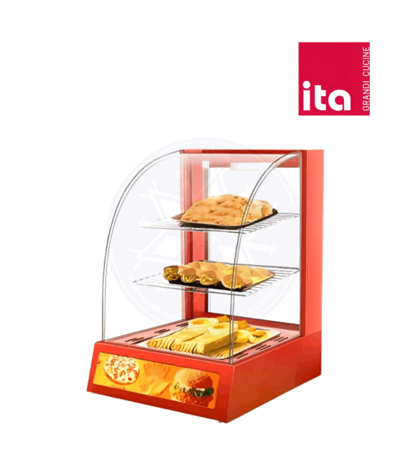 Vitrina de Calor 33 cm Roja Ita - Imagen 4